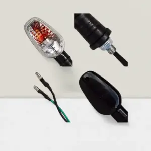 Blinker Indicator Assly. Compatible For Tvs Star City White - Rear