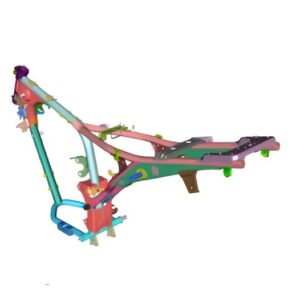 Body Frame For Bajaj Platina 110 | 100