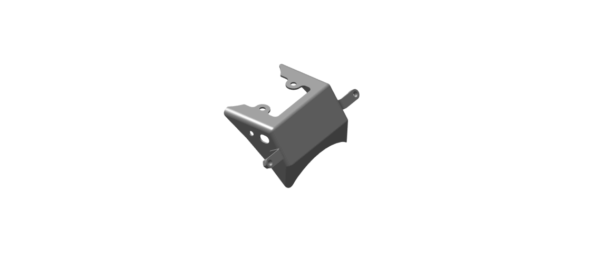 Bracket Assy Tail Lamp Matt Texture Black For Royal Enfield Thunderbird x350 | x500  