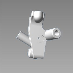 Bracket Handel Lever (left Yoke) For Karizma Zmr | Hero