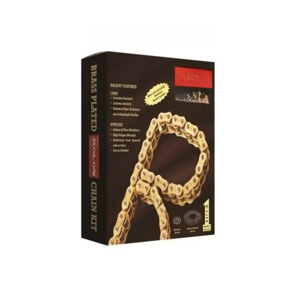 Brass Chain And Sprocket Kit For Duke 250cc - Kit Hxrc 372nf