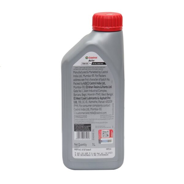 Castrol 4t Active 10w30 1l - Image 3