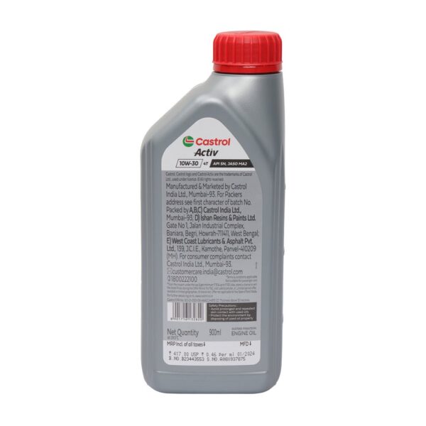 Castrol Active 10w30 900 Ml - Image 3