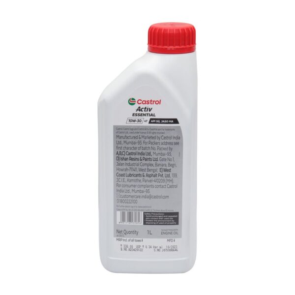 Castrol Active Essential 10w30 1l - Image 3