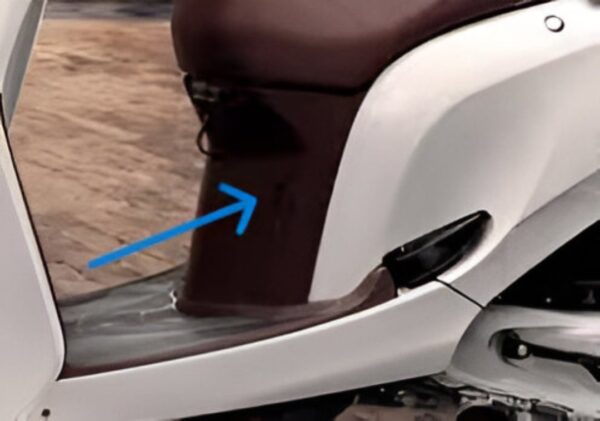 Center Cover Cafe Brown R YR324R For Honda Aviator