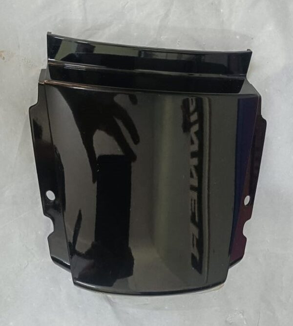 Center Rear Cowl Black For Hero HF Deluxe