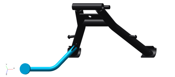 Center Stand Black For Royal Enfield Thunderbird x500 | x350 | Bullet x350 | Classic 350 
