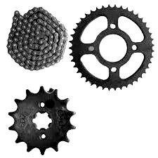 Chain Sprocket Kit | Discover 150cc (Disco M)/ Discover 125m | Rolon
