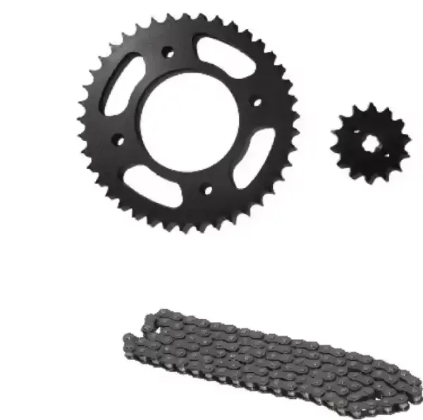 Chain Sprocket Kit For Honda Dream Yuga | Livo | Rolon