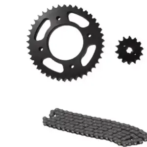 Chain Sprocket Kit For Honda Dream Yuga | Livo | Rolon