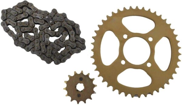 Chain Sprocket Kit For Suzuki Heat / Zues – Rolon