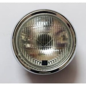 Head Light Assy-bajaj Black Chetak