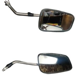 Chrome Rear View Mirrors For Bajaj Avenger