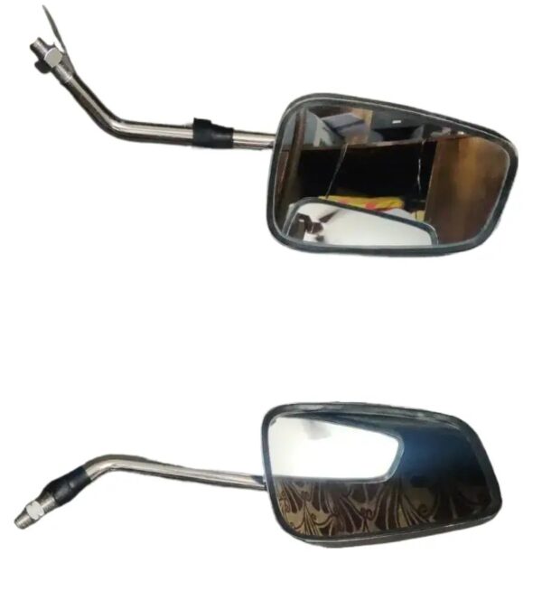 Chrome Rear View Mirrors For Bajaj Avenger