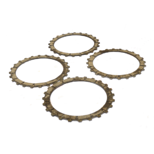 Clutch Plates Set Of 4 For Honda Dream Yuga HET | Neo HET | Livo | CD 110 HET | Spark Minda