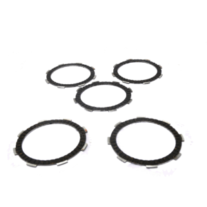 Clutch Plates Set of 5 For Bajaj V-15 Boxer BM150 | Pulsar 150AS | Discover 150S | Discover 150F | Pulsar 150 UG5 | Spark Minda