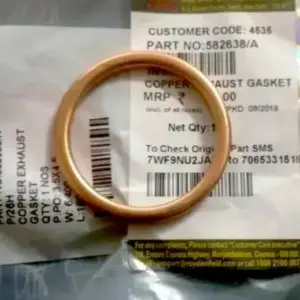 Copper Exhaust Gasket