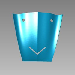 Cover, Center Front (metallic Blue M, B-215m) | Maestro | Hero