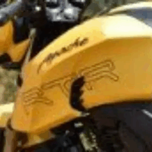 Cover Fuel Tank Outer Left Side Summer Yellow For Apache Rtr 200 4v Efi | Tvs