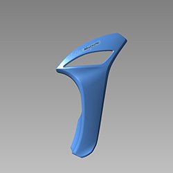 Cover, Left Front (metallic Blue M, B-215m) | Maestro | Hero