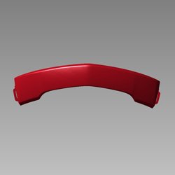 Cover Rear Centre Candy Blazing Red For Maestro | Hero