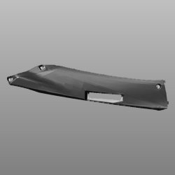 Cover Right Floor Side Black For Pleasure +110 | Pleasure + Xtec | Hero