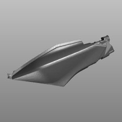 Cowl Left Rear Black For Hero Xtreme 200s (2019-2020)