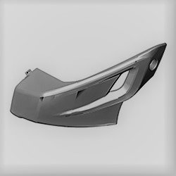 Cowl Under Right For Hero X-treme 200r 2018