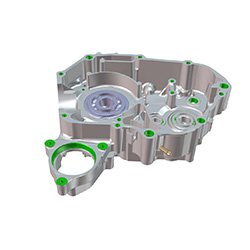Crank Case Comp Left Side For Splendor Plus | Hero