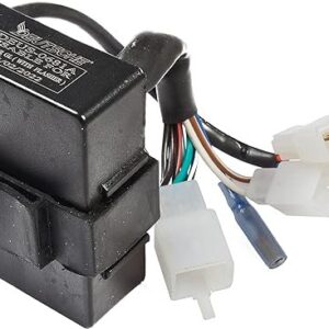 Deutsche Black High Quality Replacement Cdi (6+2+2 Pin + 1 Terminal Wire) Unit Fit For Tvs Victor Gl (with Flasher)