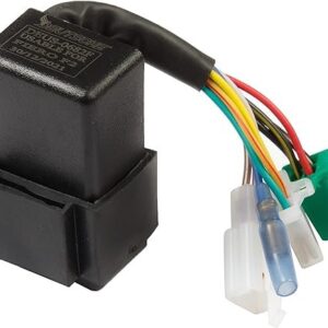 Deutsche Black Replacement Cdi (4+2+3 Pin + 1 Terminal Wire) Unit Fit For Tvs Fiero F2
