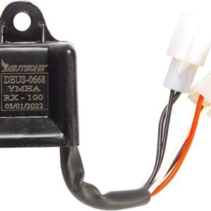 Deutsche Black Twin Spark Cdi Unit (3+2 Pin) Compatible With Yamaha Rx-100 | Oem Part | Yamaha Rx 100 Bike Parts All | Bike Accessories