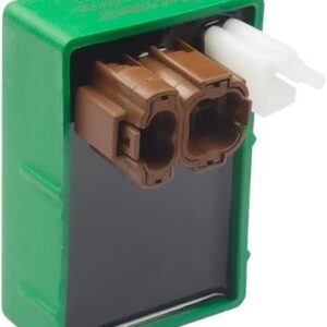 Deutsche Green Twin Spark Cdi (2+4+2 Pin) Unit Compatible With Royal Enfield Thunder Bird 350c