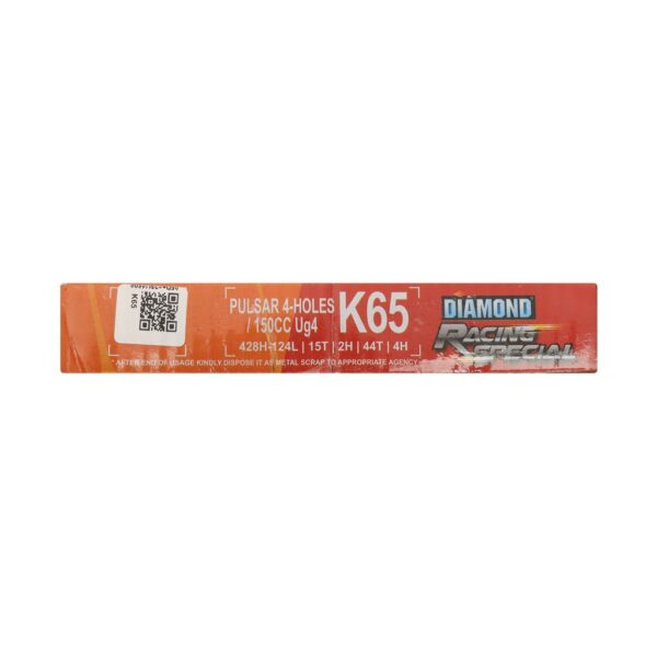 Diamond Chain Kit For Pulsar 150 Ug4, Pulsar 4 Holes - Image 3