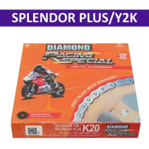 Diamond Chain Kit For Splendor Plus, Splendor Y2k