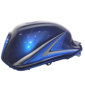 Indian Bikes Spares Petrol Tank For Honda Shine Bs6 | Blue | 2020-present Models