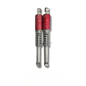 Endurance Rear Shock Absorber For Hero Cd 100 Ss | Set Of 2 | Red