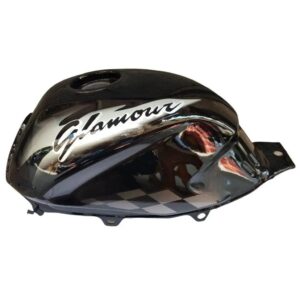 Petrol Tank For Hero Glamour Type 2 (black/grey)