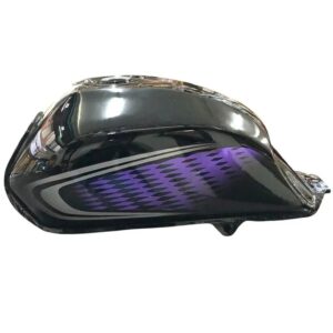Petrol Tank For Honda Dream Neo (2013 - 2016) | Black & Purple