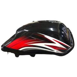 Petrol Tank For Honda Dream Yuga Type 3 | Black & Red