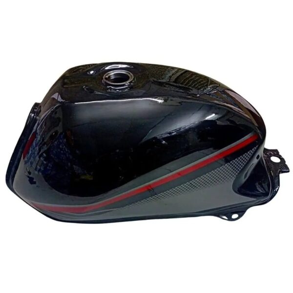 Petrol Tank For Honda Shine Bs4 | Black With Red Sticker