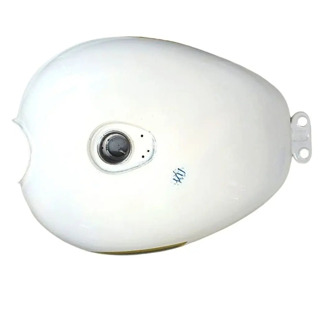 Petrol Tank For Royal Enfield Classic 500 Bs4 White | Apr 2017 To Mar 2020 Models