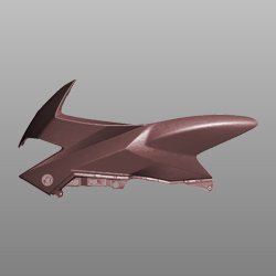 Fairing Front Left Side (maple Brown Me.) | Xtreme 200s | (may, 2019) | Hero