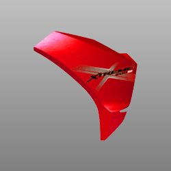 Fairing Left Side Sports Red For Hero Xtreme 200s