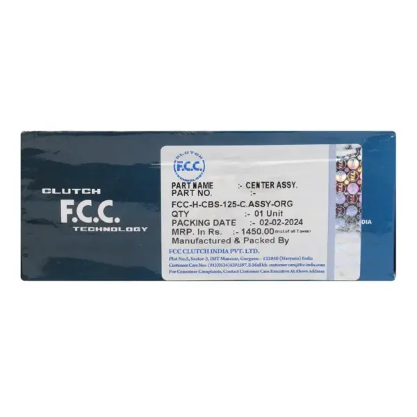Fcc Clutch Assembly For Shine Cb - Image 3