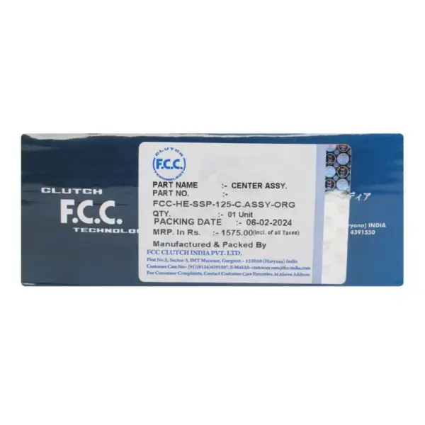 Fcc Clutch Assembly For Super Splendor - Image 3