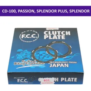 Fcc Clutch Plate For Splendor, Splendor Plus, Cd-100, Passion