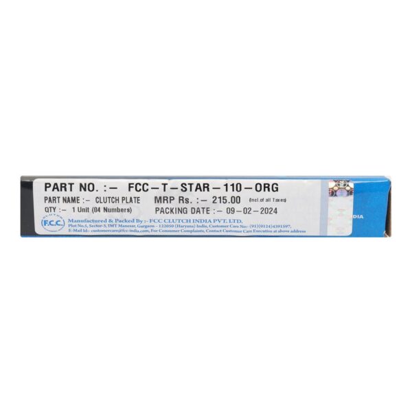 Fcc Clutch Plate For Star City - Image 3