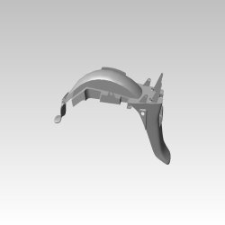 Fender Comp Rear For Super Splendor | Hero