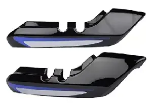 Fiem 035-tpa-hs+-bs Tail Pane Black/silver For Hero Splendor